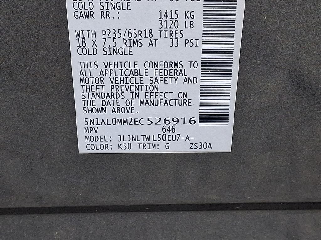 Used 2014 Gray INFINITI Base image 28
