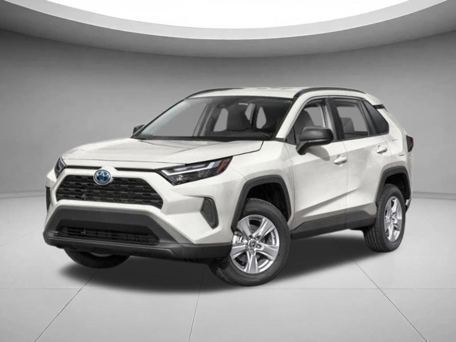 Used 2025 Ice Cap Toyota Hybrid LE image 1