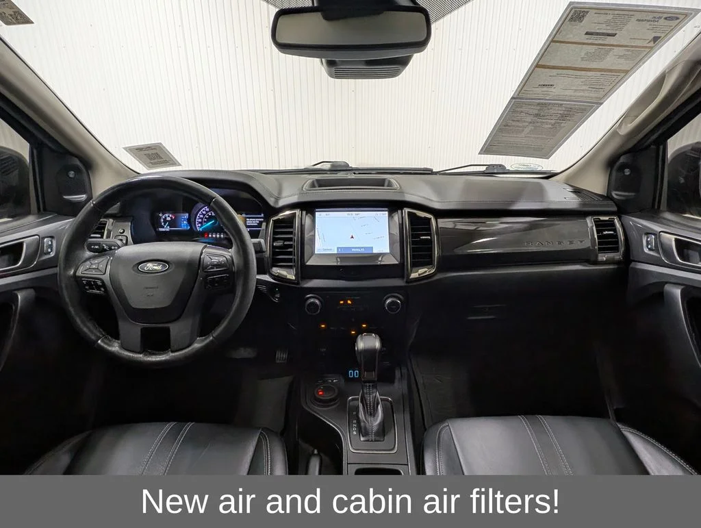 Certified Used 2022 Carbonized Gray Metallic Ford Lariat image 3