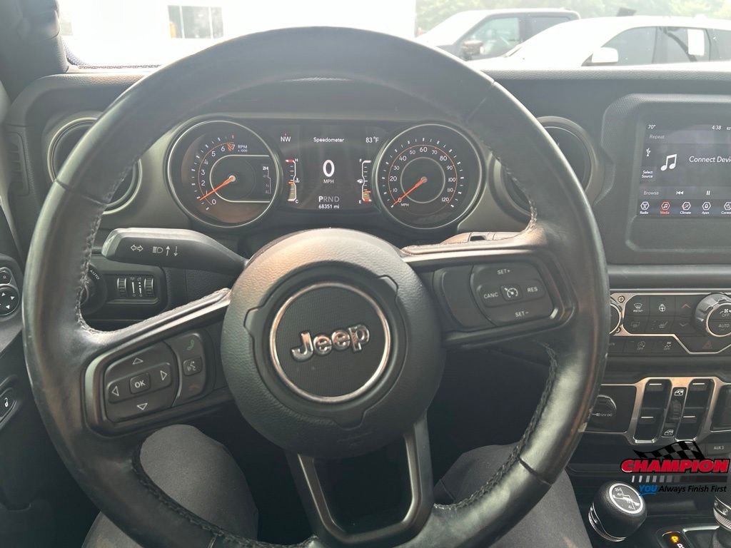 Used 2020 White Jeep Unlimited Sport S image 14