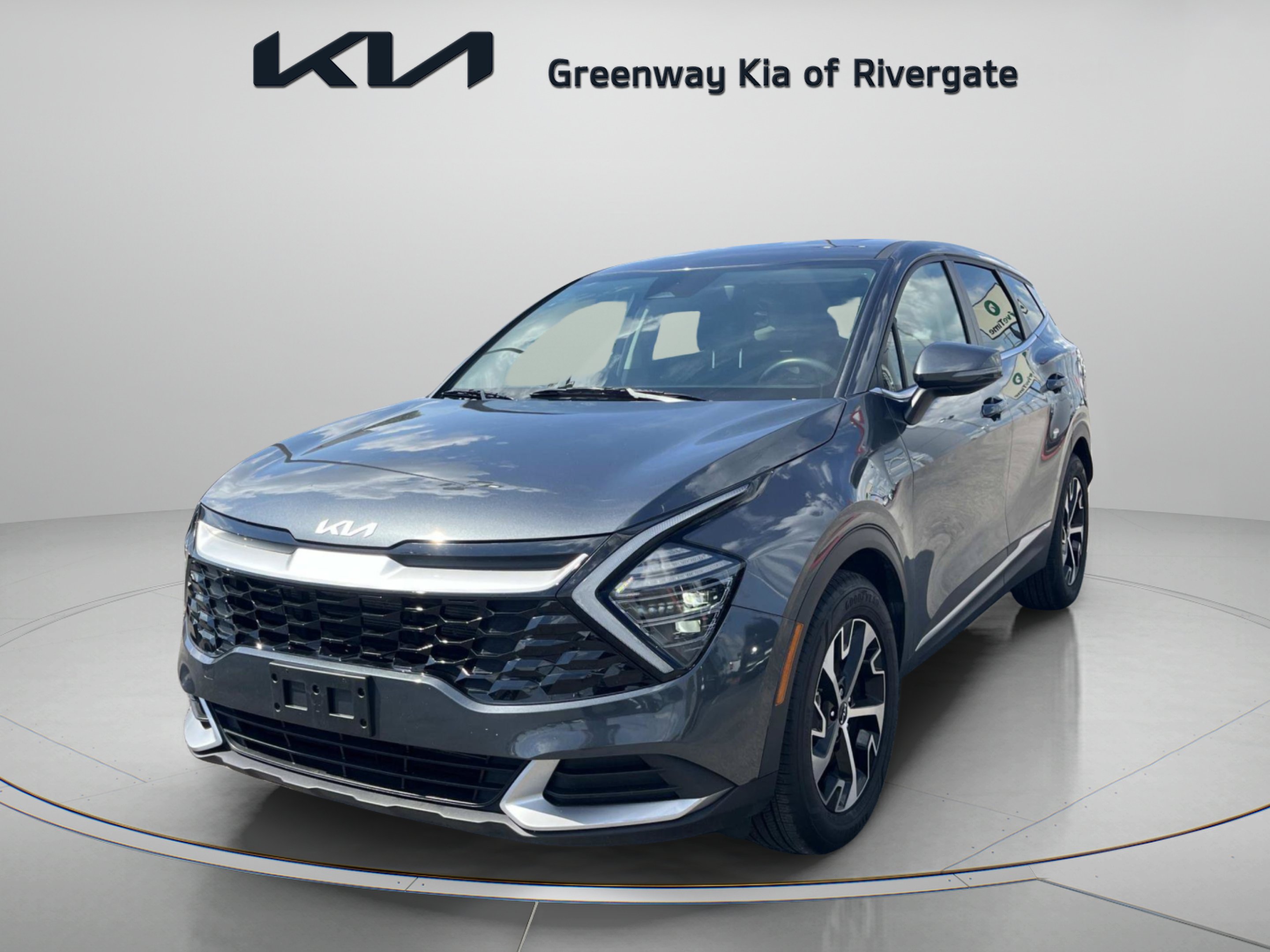 Used 2024 Gravity Gray Kia EX image 3