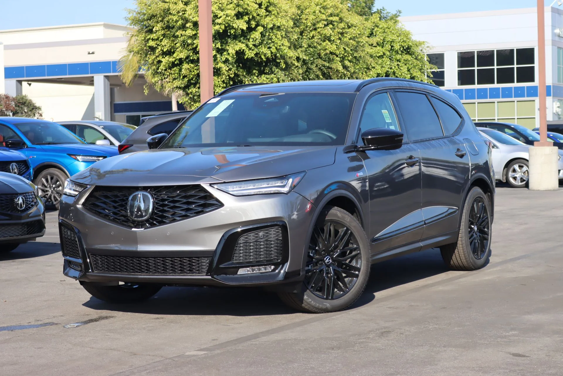 New 2026 Liquid Carbon Metallic Acura SH-AWD A-Spec with Advance Package image 1