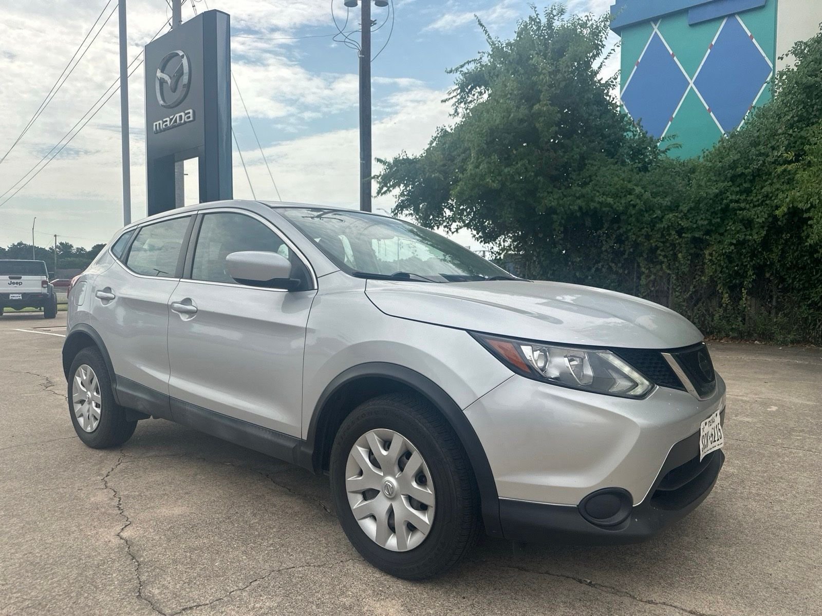 Used 2019 Brilliant Silver Metallic Nissan S image 2
