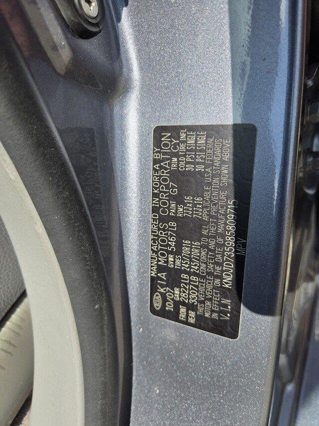 Used 2008 GRAY KIA  image 30