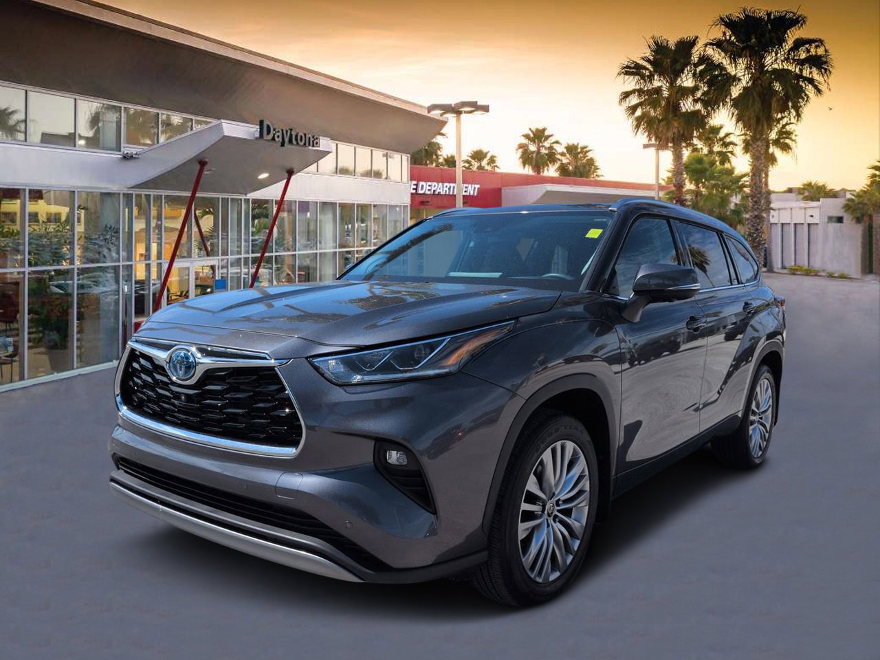 Used 2024 Magnetic Gray Metallic Toyota Hybrid Platinum image 7