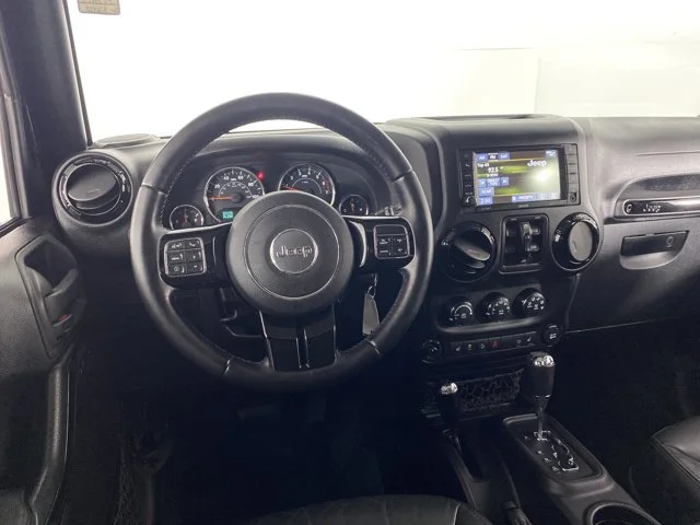 Used 2015 Black Jeep Unlimited Sahara image 18