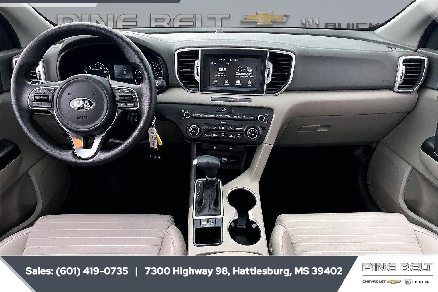 Used 2019 Black Cherry kia LX image 13