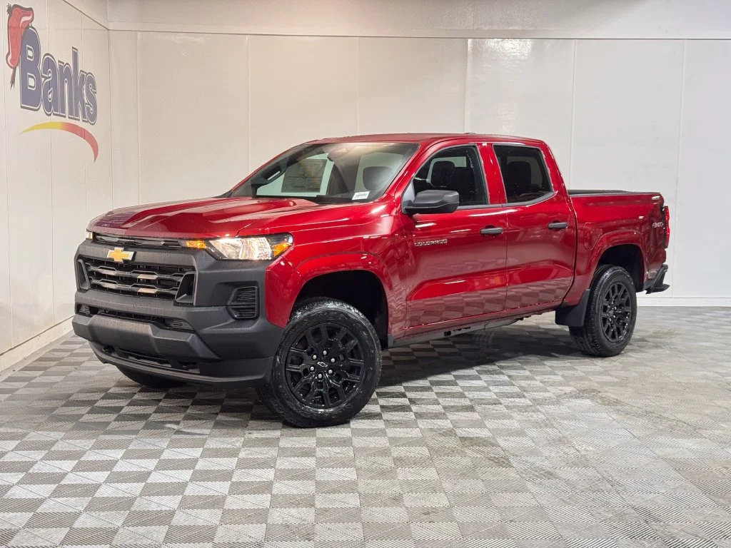 New 2026 Radiant Red Tintcoat Chevrolet WT image 2