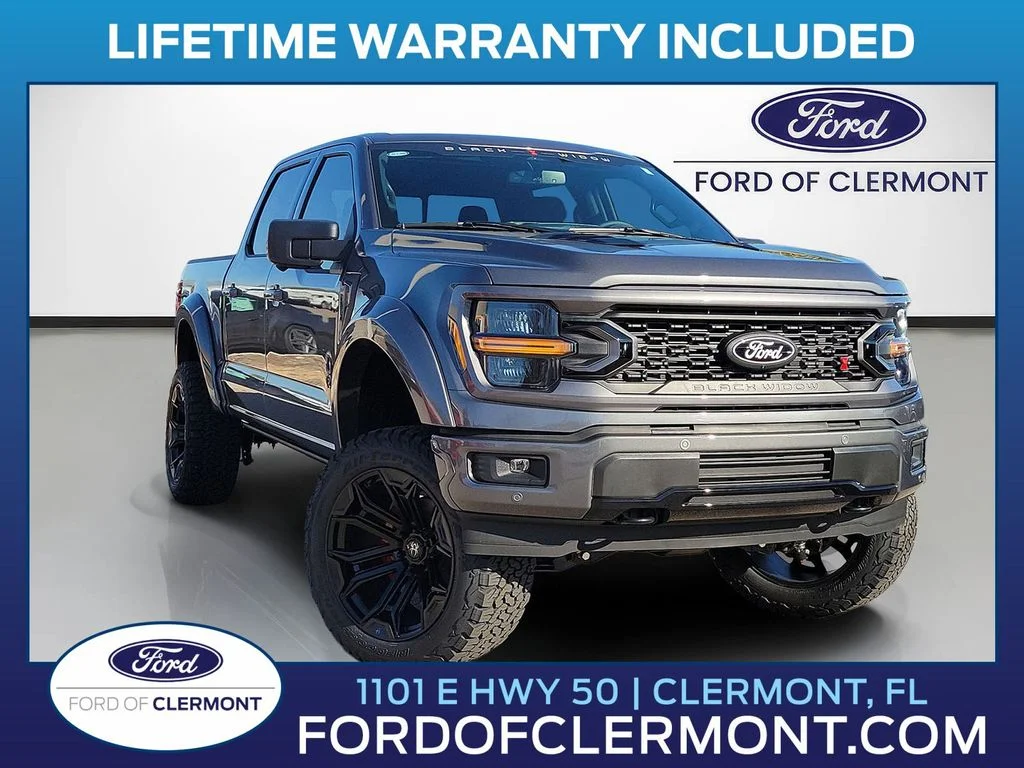 New 2026 Carbonized Gray Metallic Ford XLT image 1