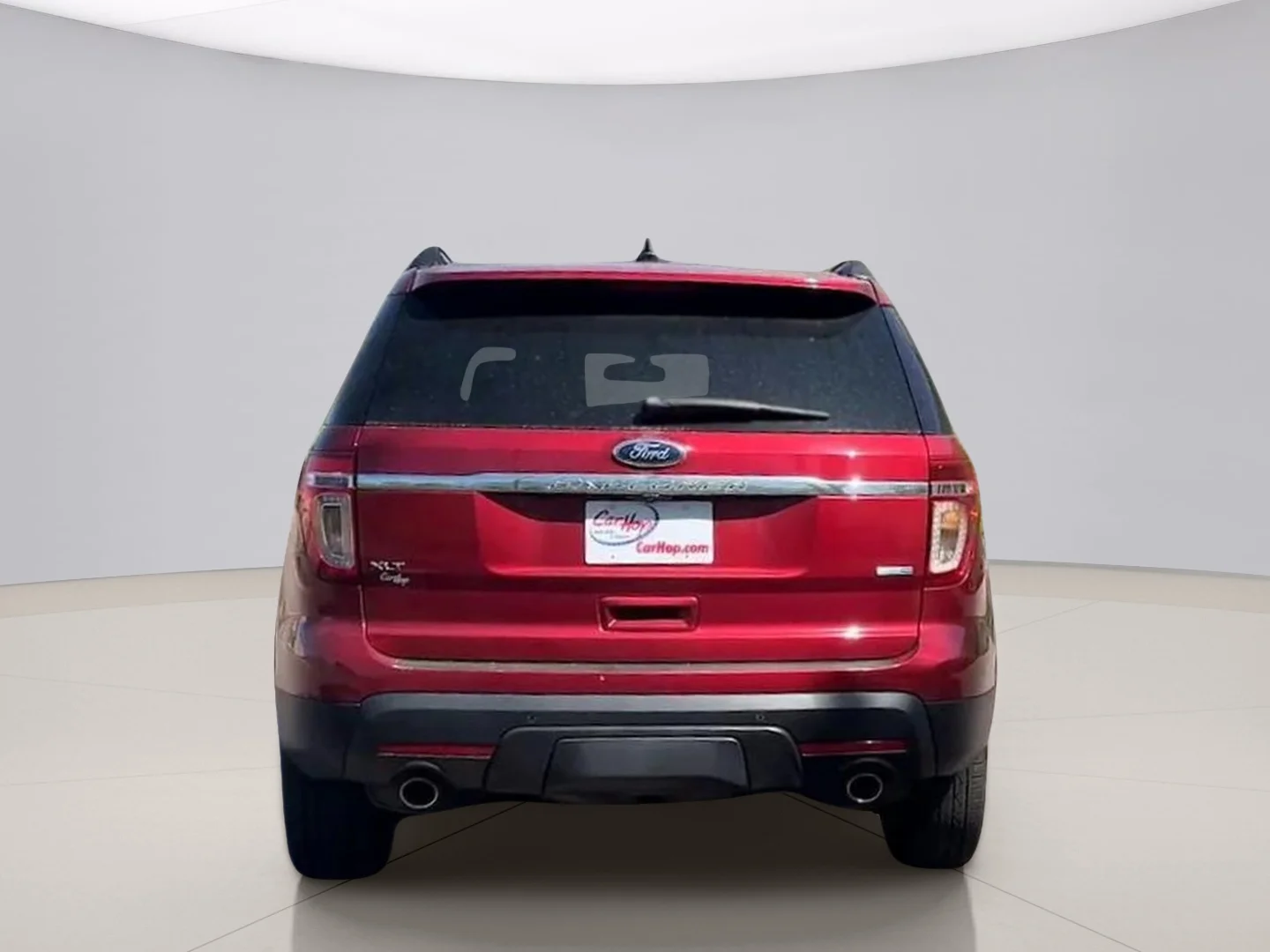 Used 2014 Red Ford XLT 4WD image 4