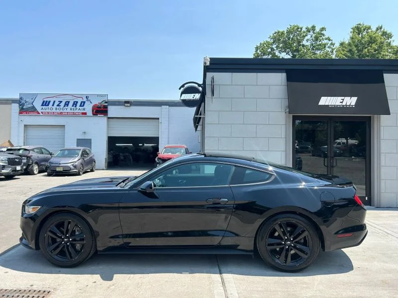 Used 2016 Black Ford EcoBoost Coupe 2D image 5