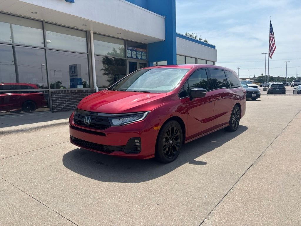 Certified Used 2025 Red Honda Sport-L image 1