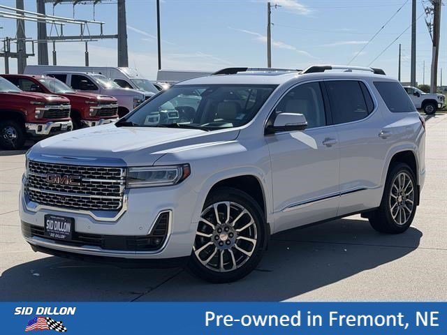 Certified Used 2021 WHITE FROST TRICOAT GMC Denali image 1