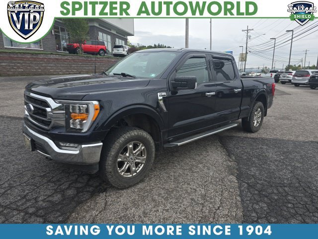 Used 2022 Blue Metallic Ford XLT image 1
