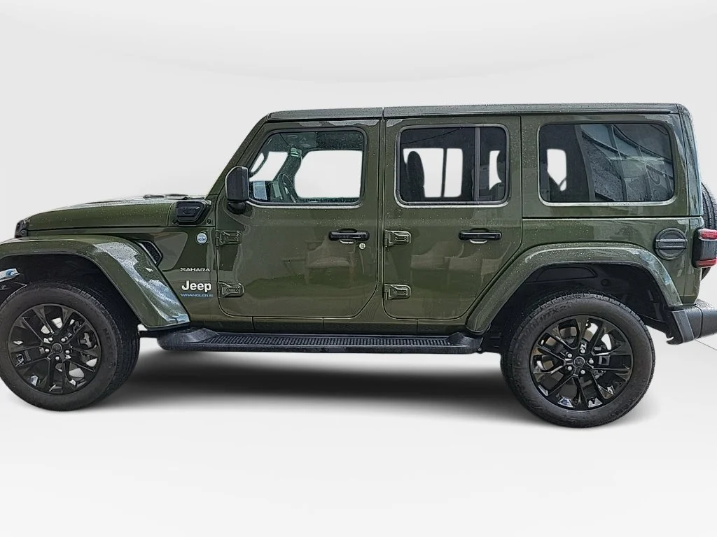 Used 2024 Green Jeep Sahara 4xe image 12