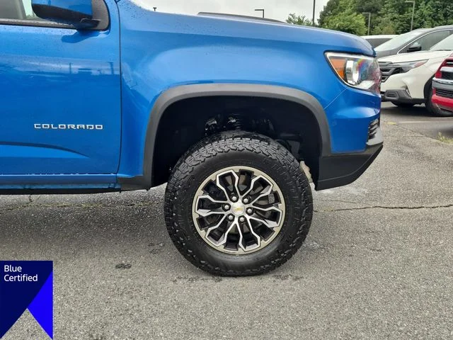 Certified Used 2022 Blue Chevrolet ZR2 image 10