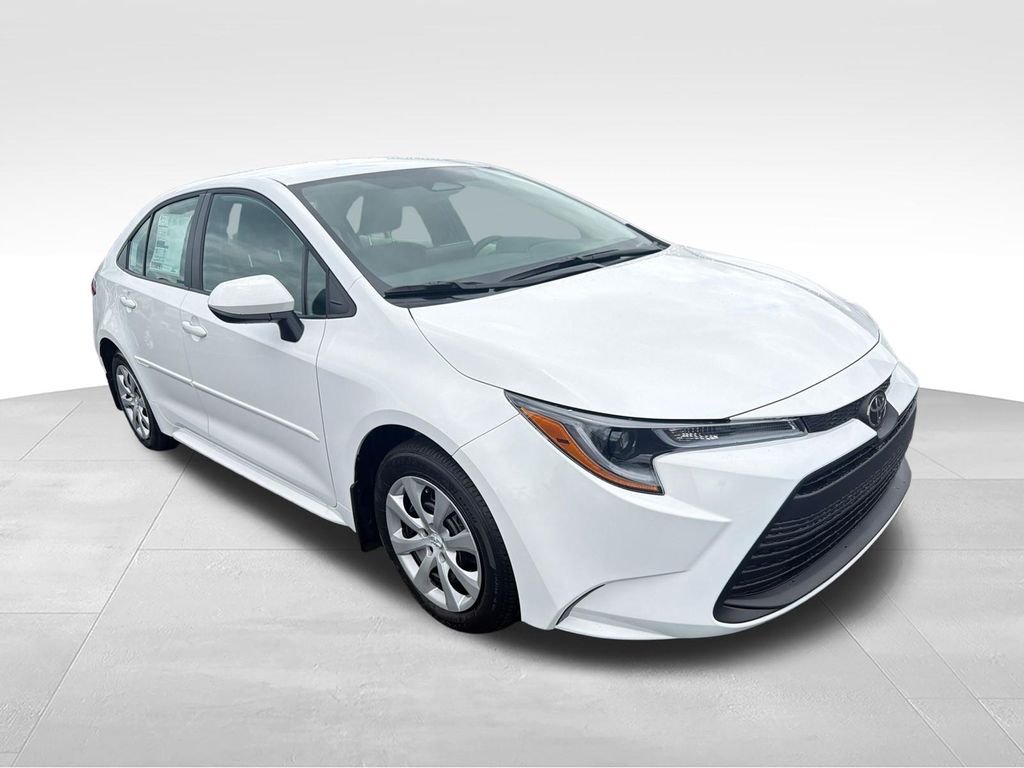 New 2026 White Toyota LE image 7