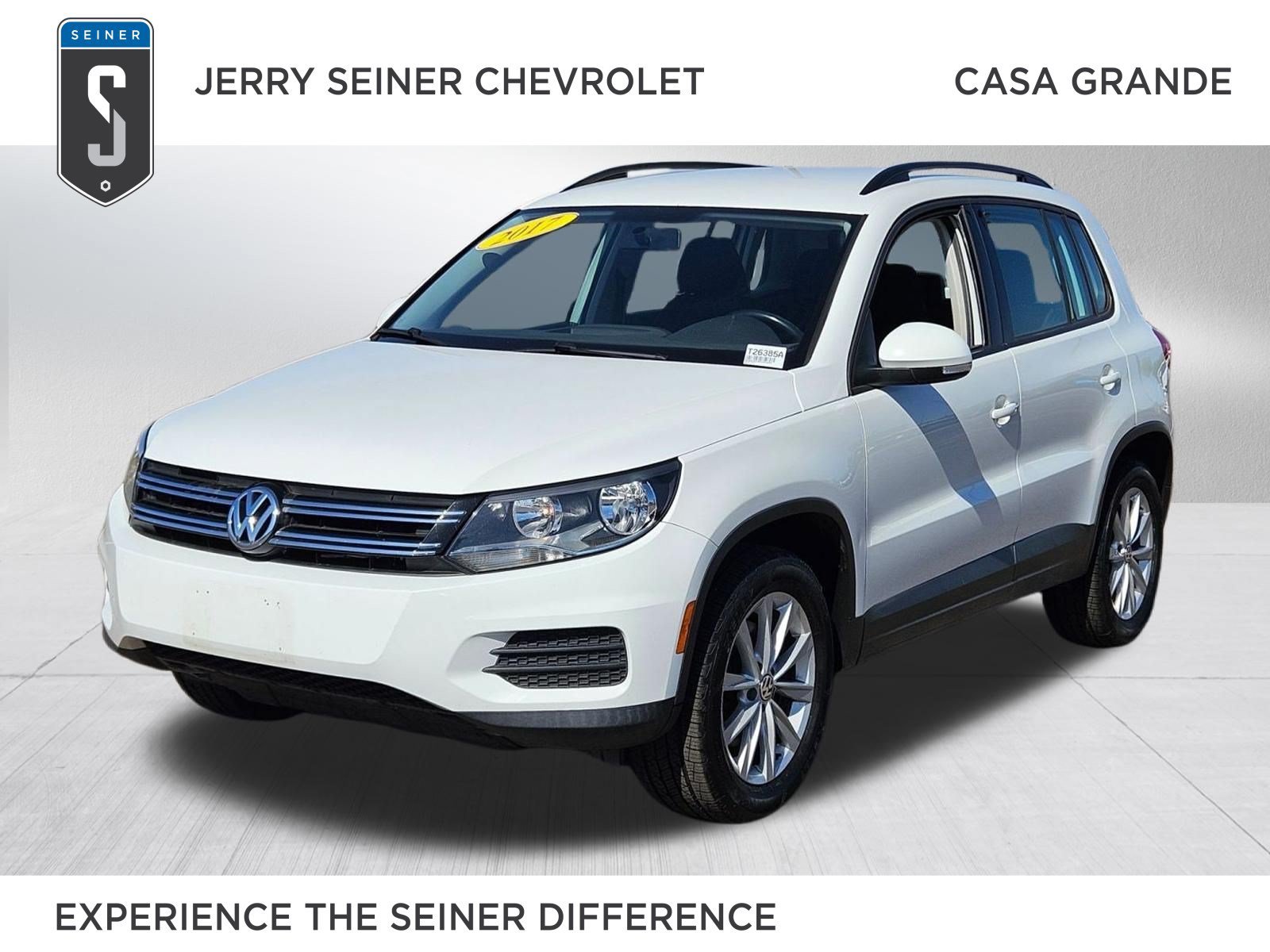 Certified Used 2017 White Volkswagen 2.0T image 1