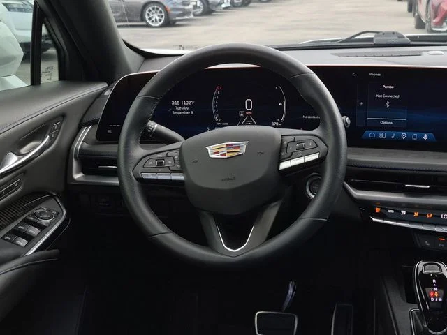 Used 2025 Crystal White Tricoat Cadillac Sport image 18
