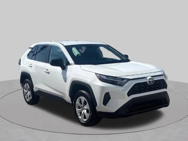 Used 2025 White Toyota LE image 7