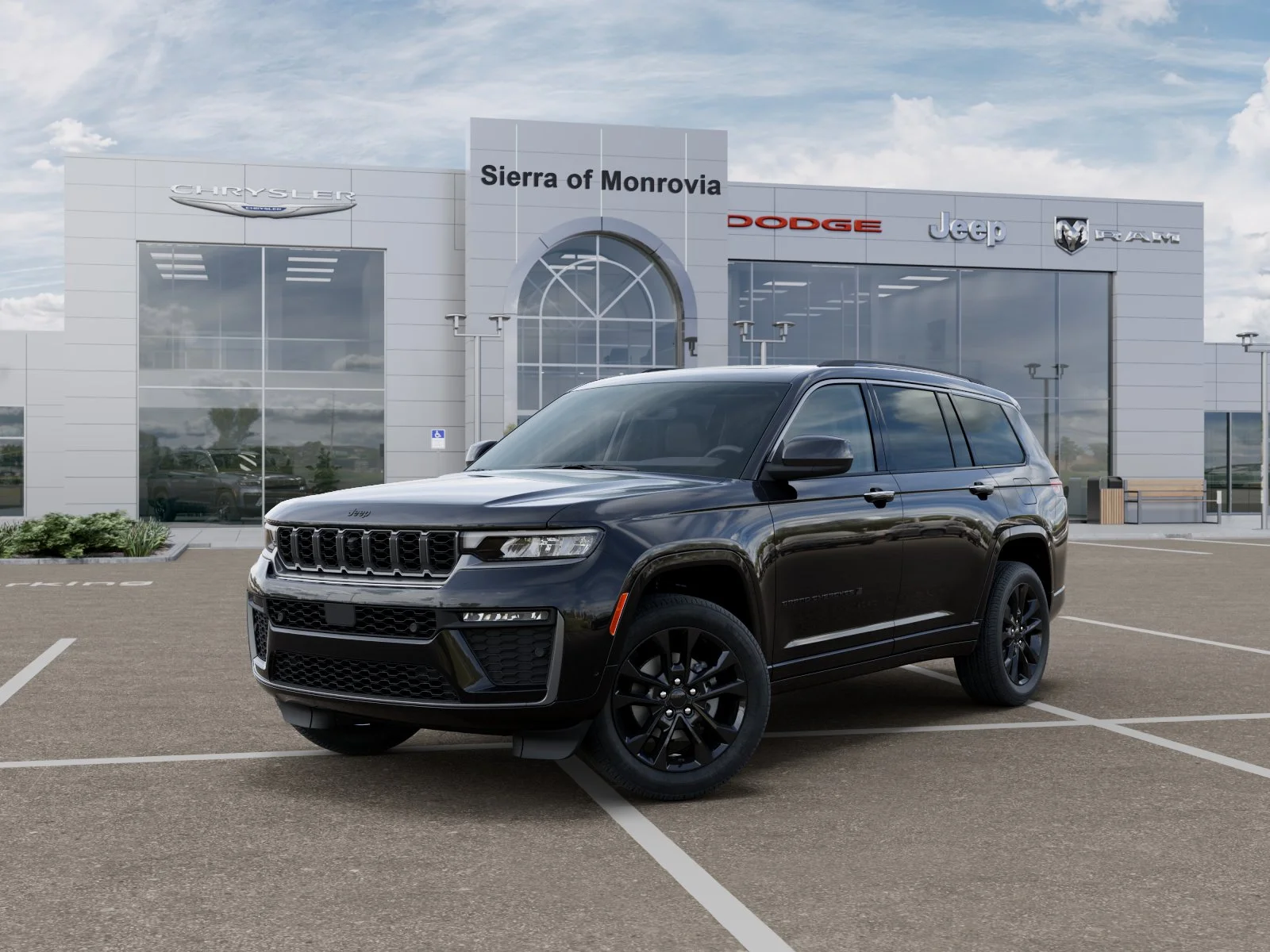 New 2026 Diamond Black Crystal Pearl-Coat Exterior Paint Jeep Limited Reserve image 27