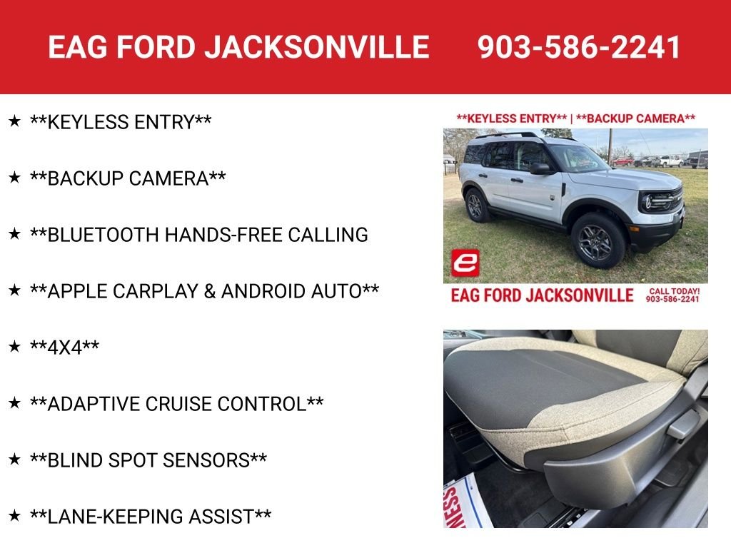 New 2026 Space White Metallic Ford Big Bend® image 4