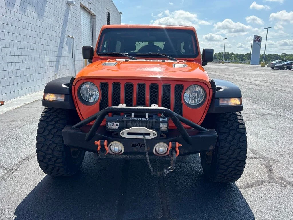 Used 2018 Orange Jeep Unlimited Rubicon image 32