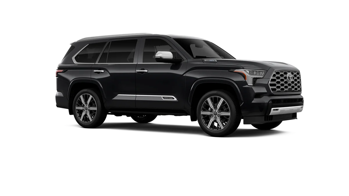 New 2026 Midnight Black Metallic Toyota Capstone image 14