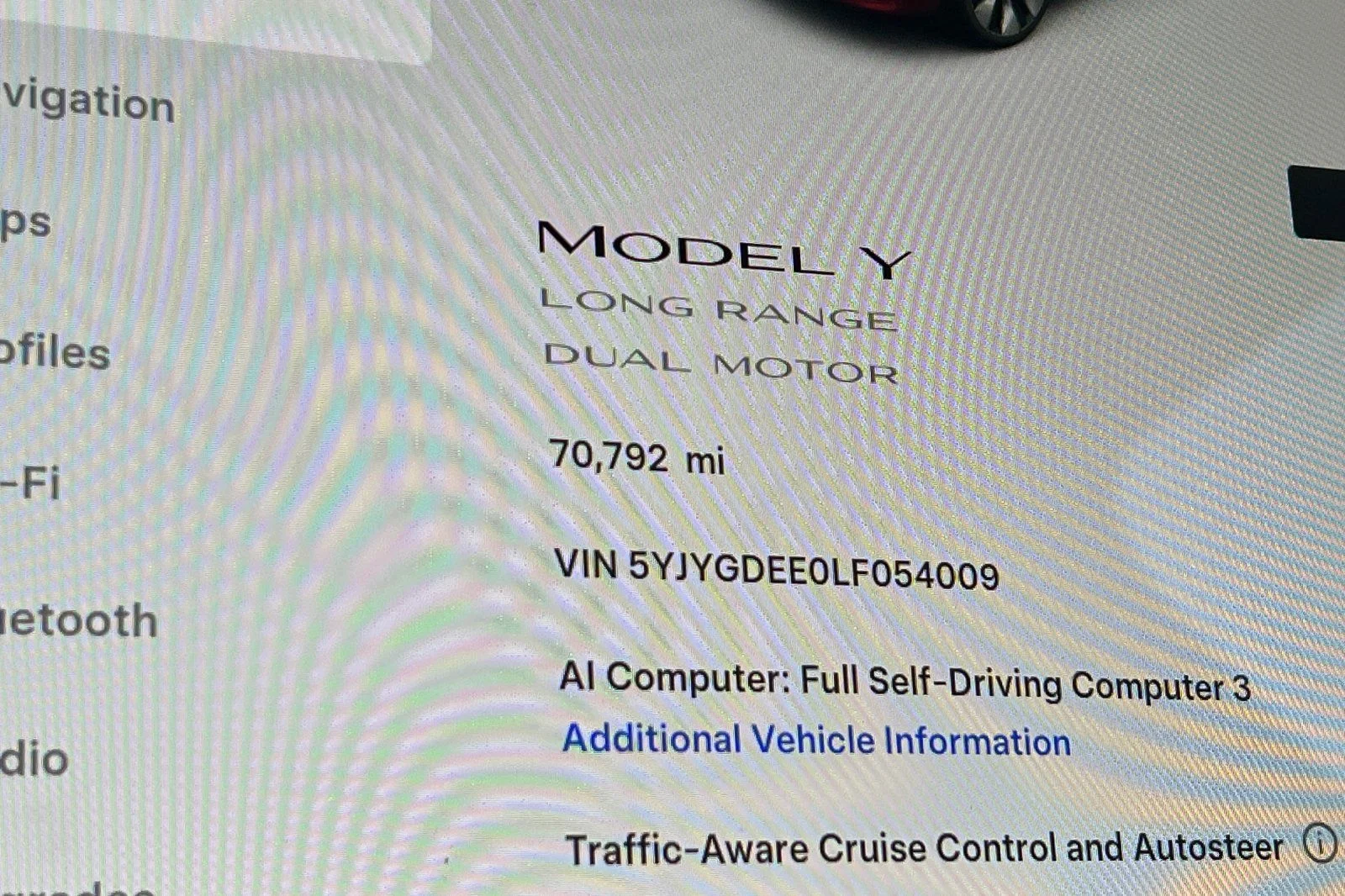 Used 2020 Red Tesla Long Range image 25