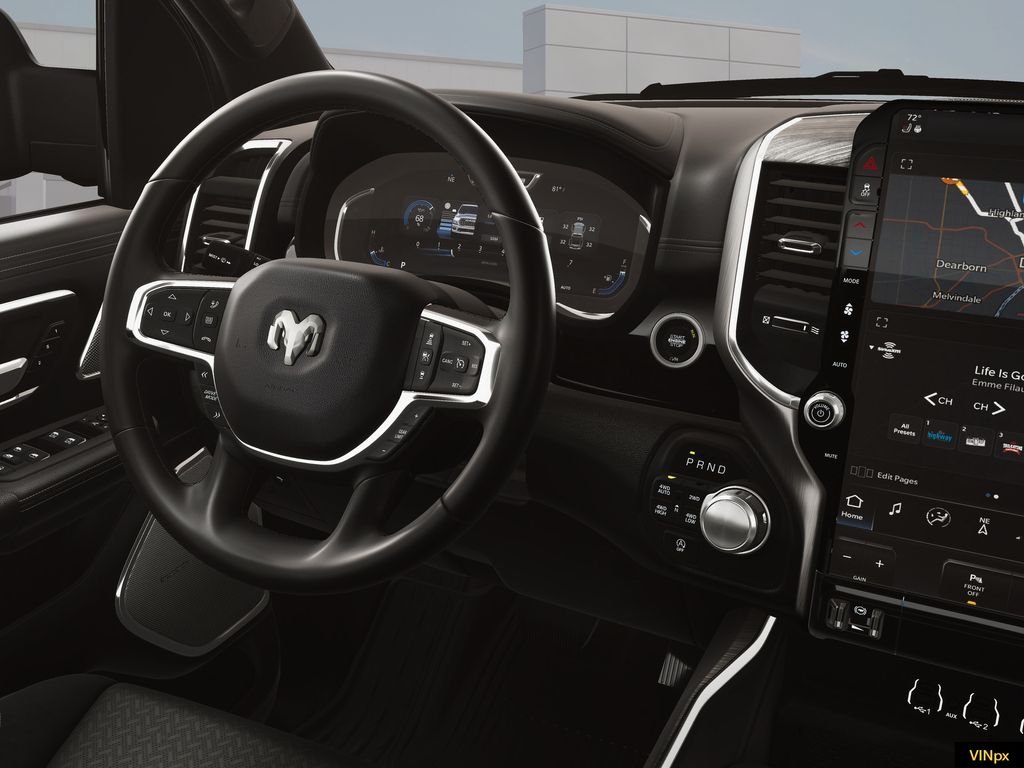 New 2026 Bright White Clear-Coat Exterior Paint RAM Laramie image 14
