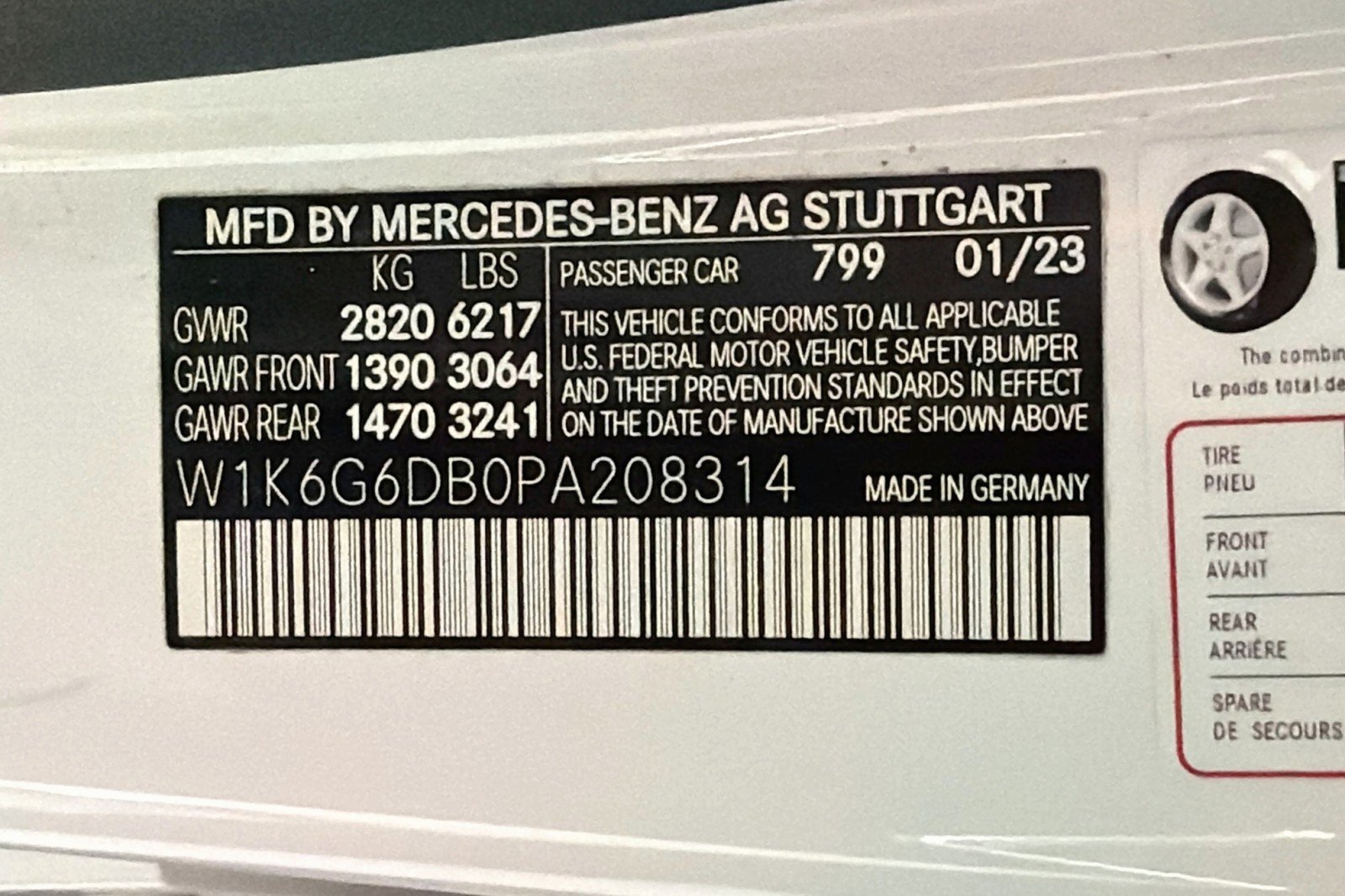 Certified Used 2023 MANUFAKTUR Diamond White Mercedes-Benz S 500 image 26