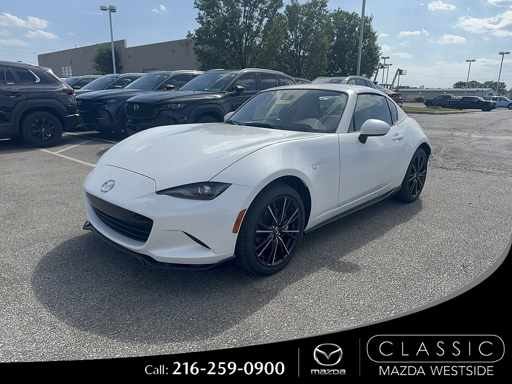 New 2026 Snowflake White Pearl Mazda Grand Touring image 1