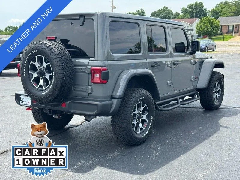 Used 2022 Gray Jeep Unlimited Rubicon image 3