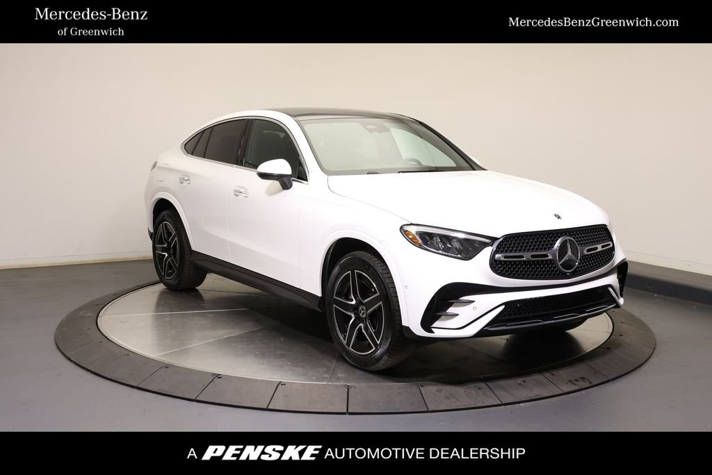New 2026 Polar White Mercedes-Benz GLC 300 Coupe image 1
