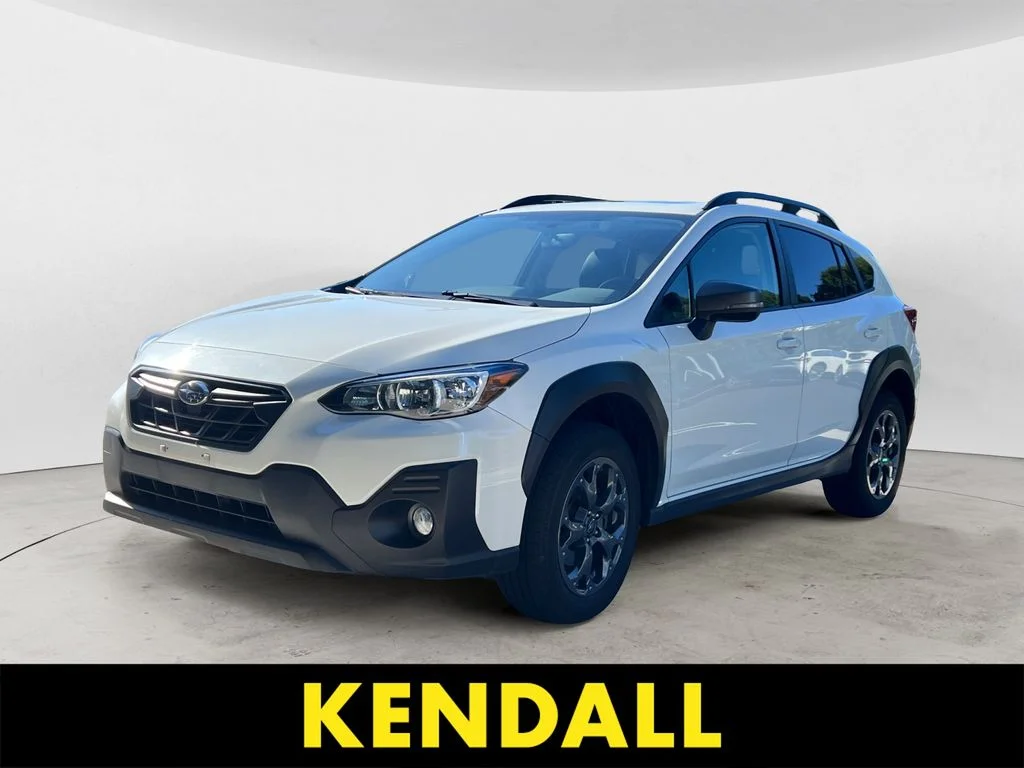 Used 2023 Crystal White Pearl Subaru Sport image 1