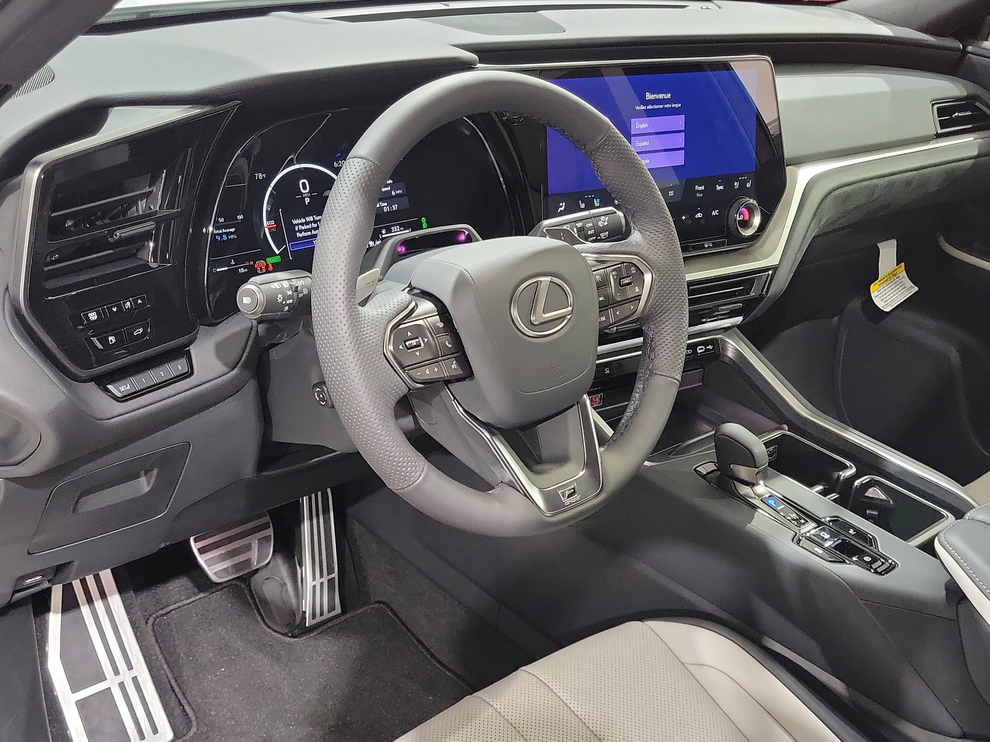 New 2026 Wind Chill Pearl Lexus F SPORT PERFORMANCE PREMIUM AWD image 8