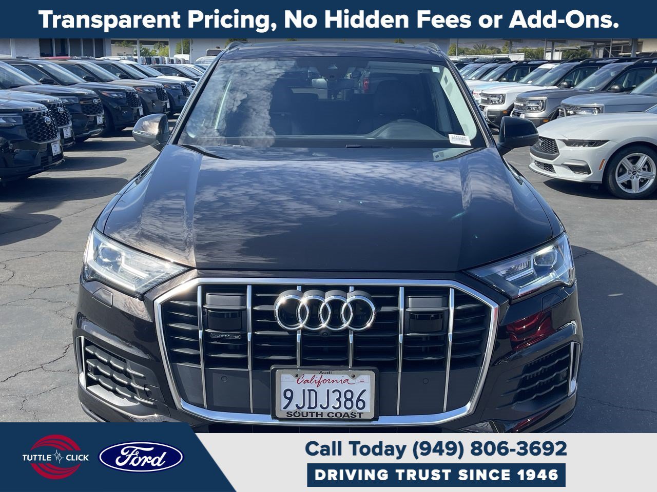 Used 2023 Black Audi Premium Plus image 2