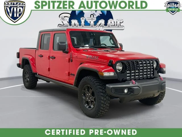 Used 2023 Red Jeep Willys image 1
