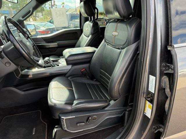Certified Used 2021 Gray Metallic Ford Platinum image 36