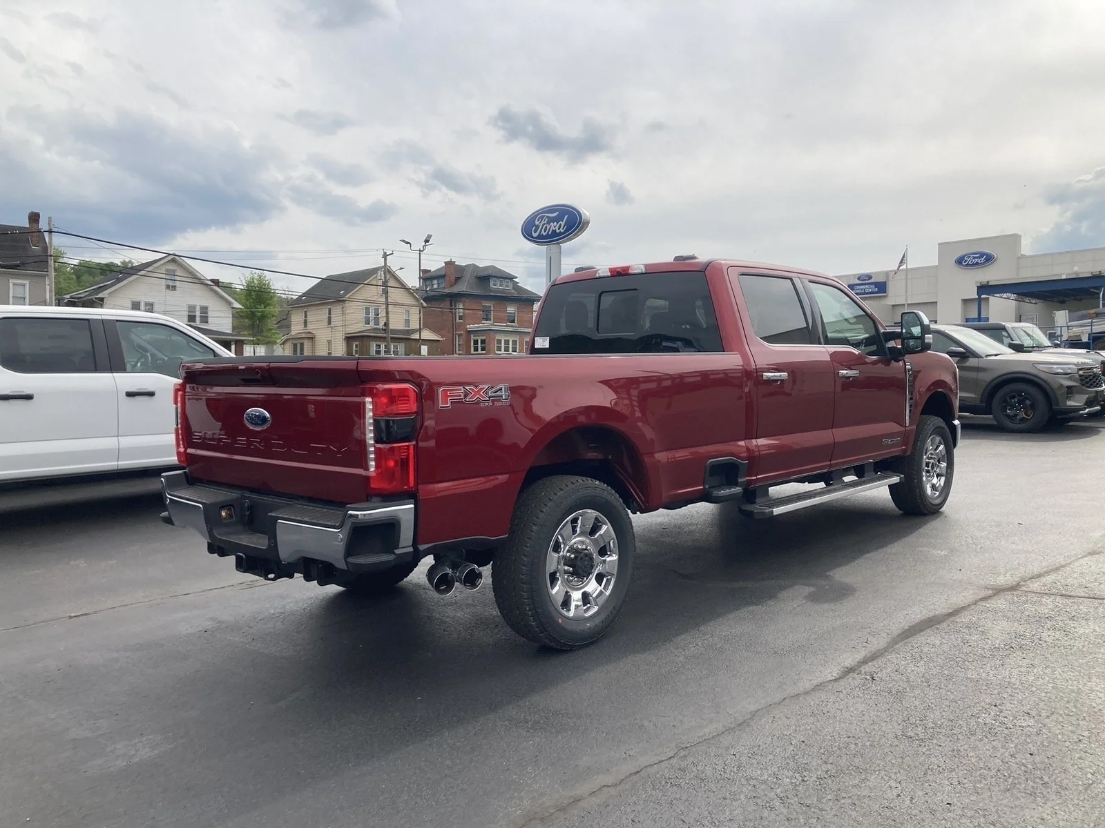 New 2026 Ruby Red Metallic Tinted Clearcoat Ford F-350® Lariat® image 6