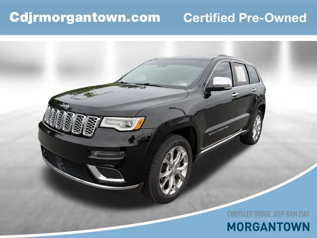Certified Used 2020 Black Jeep Summit image 1