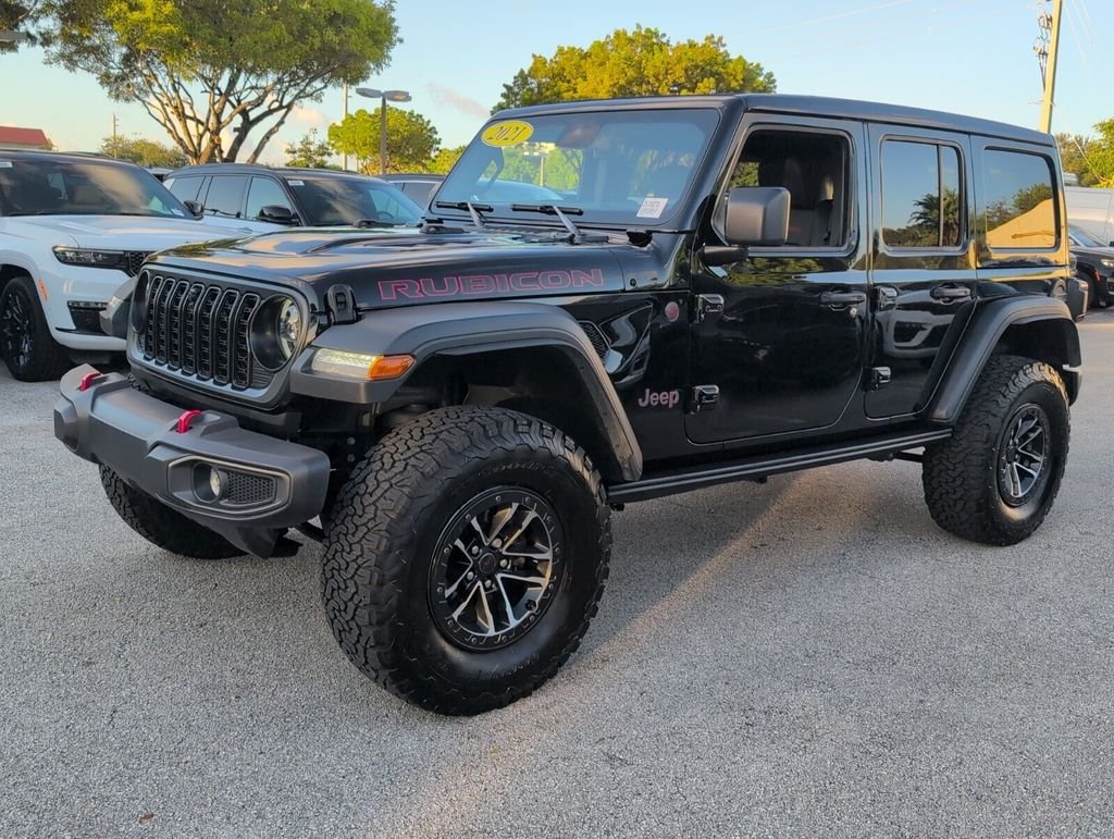 Used 2025 Black Jeep Rubicon w X Package image 4