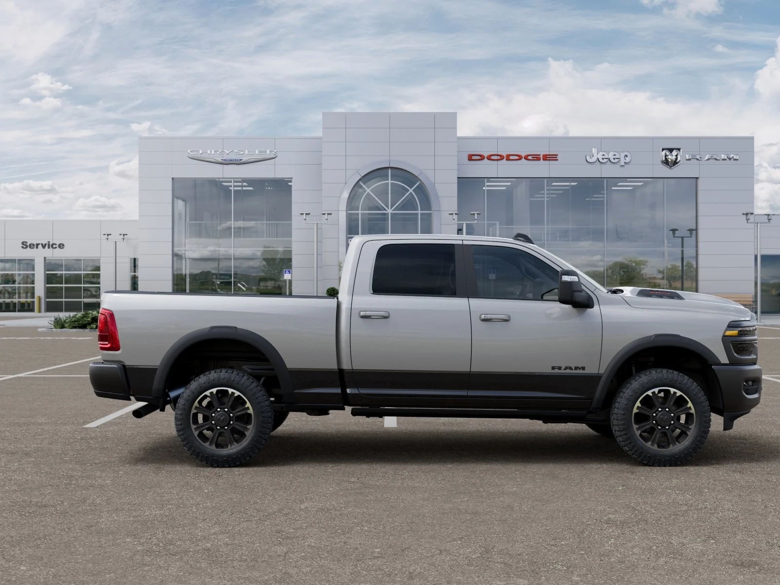 New 2026 Silver-Zynith Exterior Paint RAM Rebel image 65