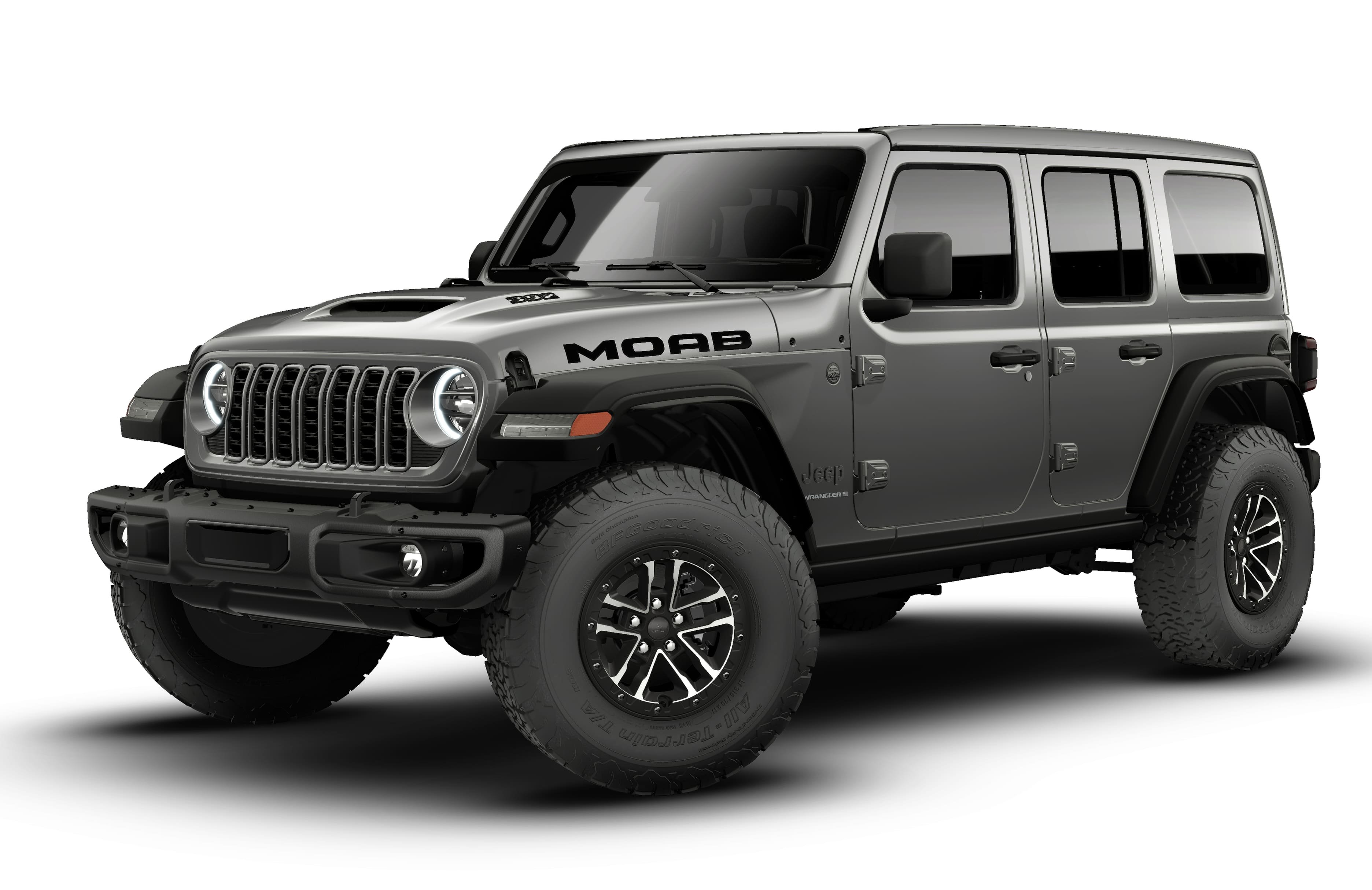 New 2026 Granite Crystal Metallic Clear-Coat Exterior Paint Jeep Moab 392 image 13