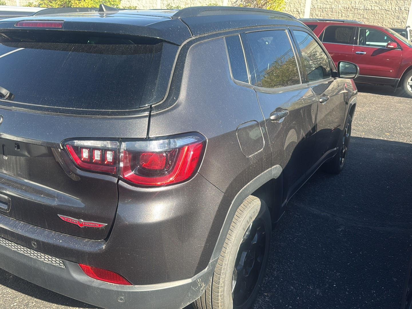 Used 2024 Black Clearcoat Jeep Trailhawk image 4