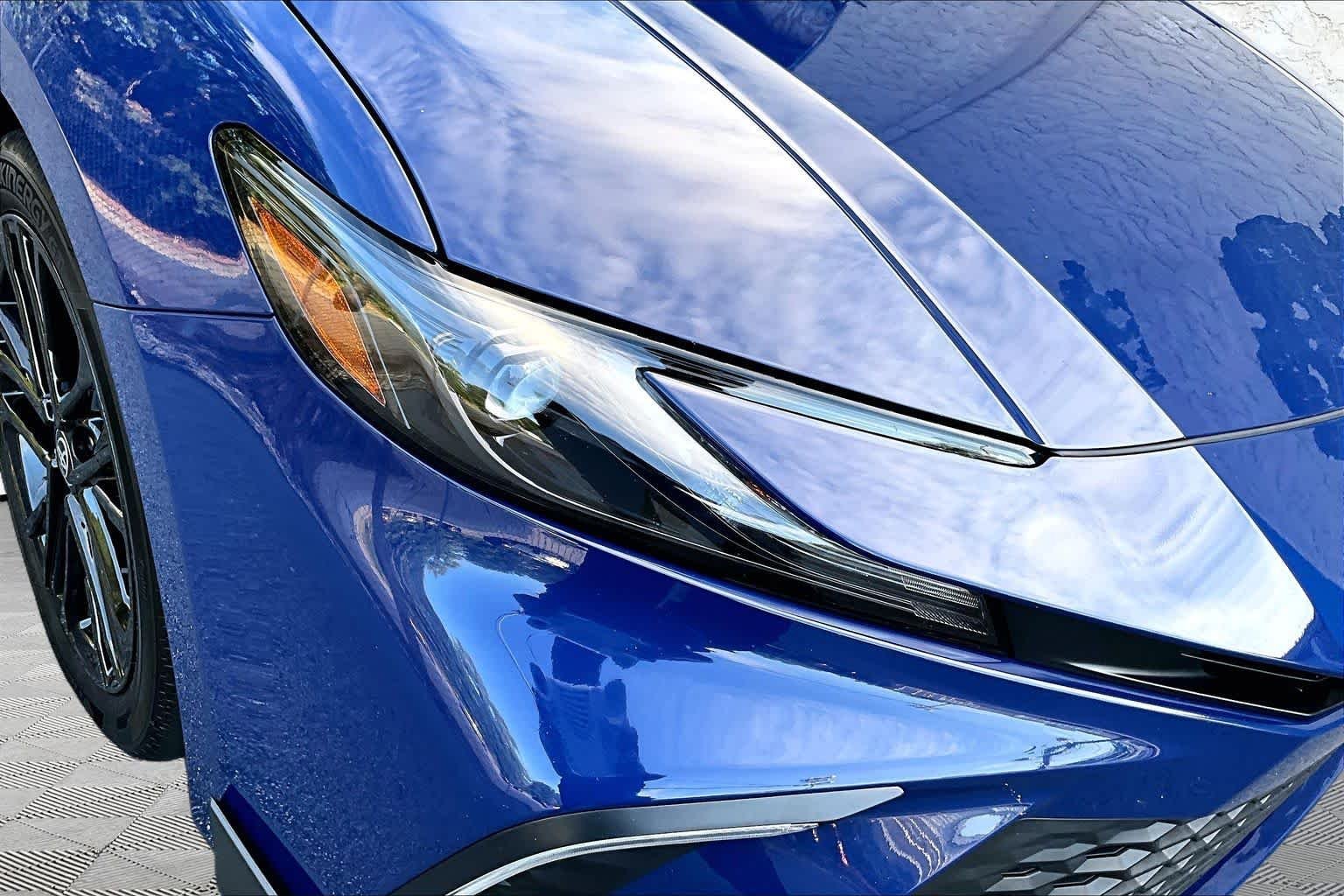 Used 2025 Reservoir Blue Toyota SE image 28