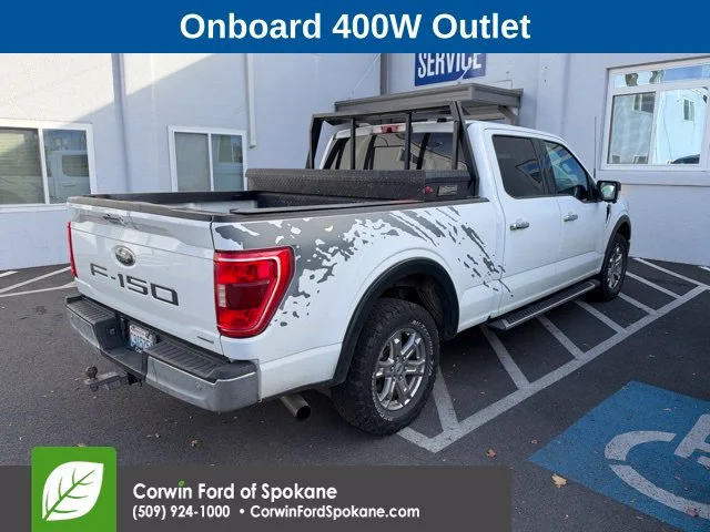 Used 2022 Oxford White Ford XLT image 7
