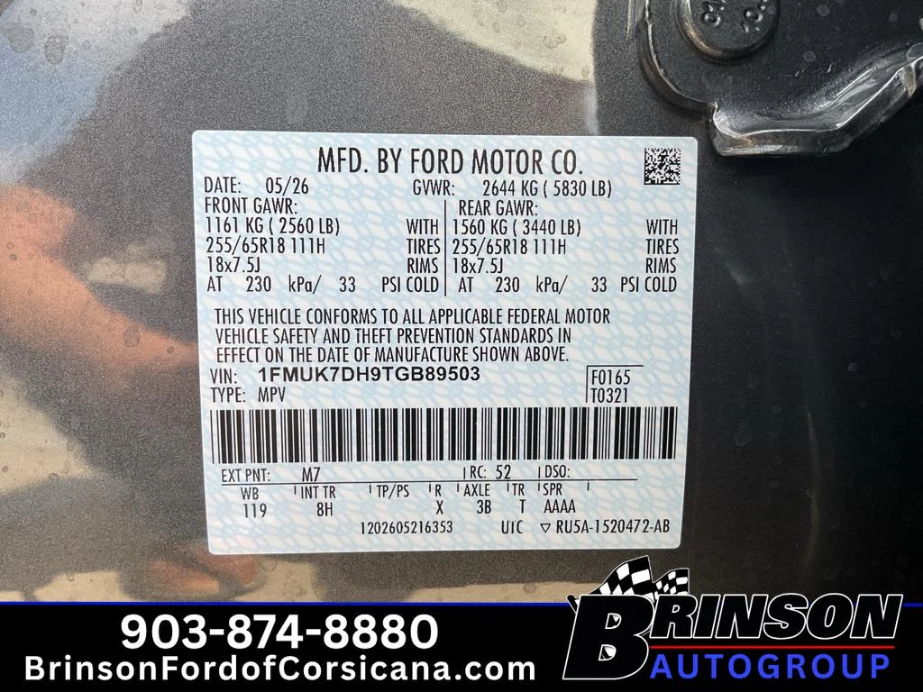 New 2026 Carbonized Gray Metallic Ford Active image 18