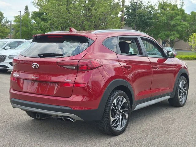 Used 2021 Red Hyundai Sport image 3