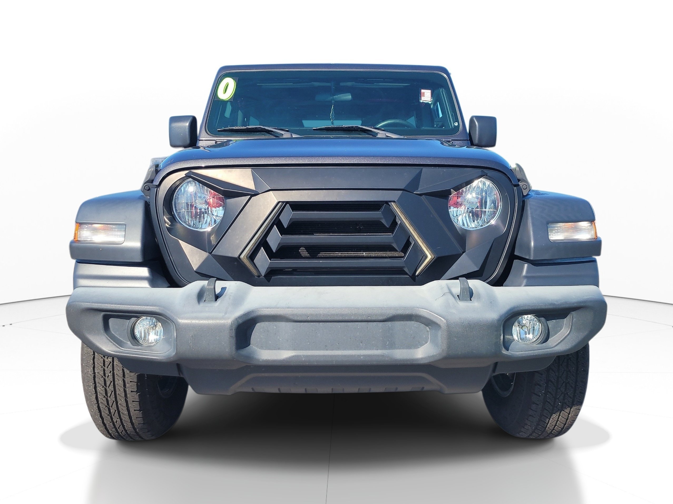 Used 2020 Granite Crystal Metallic Clearcoat Jeep Sport image 2